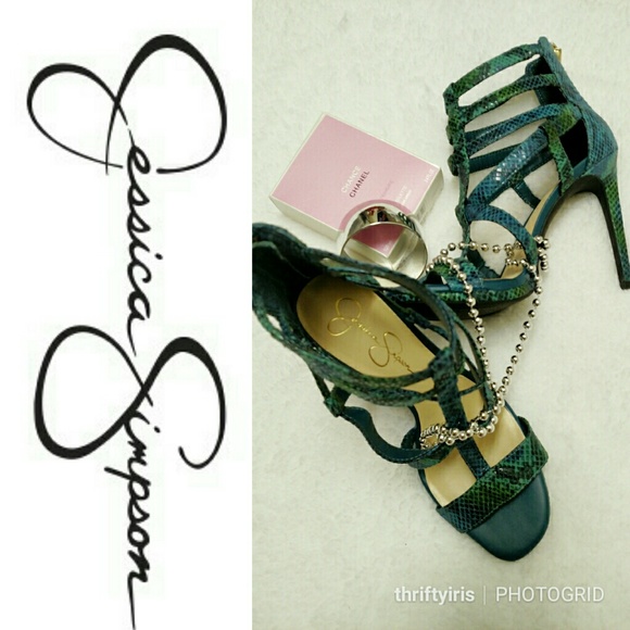 Jessica Simpson Shoes - Jessica Simpson Marthena Caged Heels-NW/OT-Sz. 10